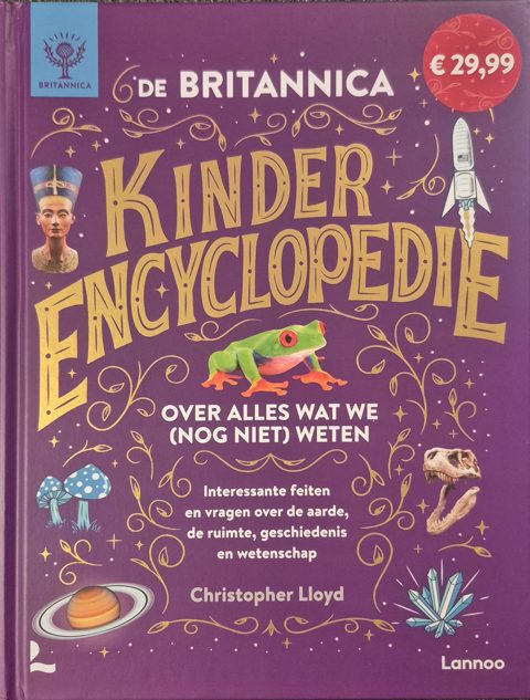 De kaft van De Britannica Kinderencyclopedie