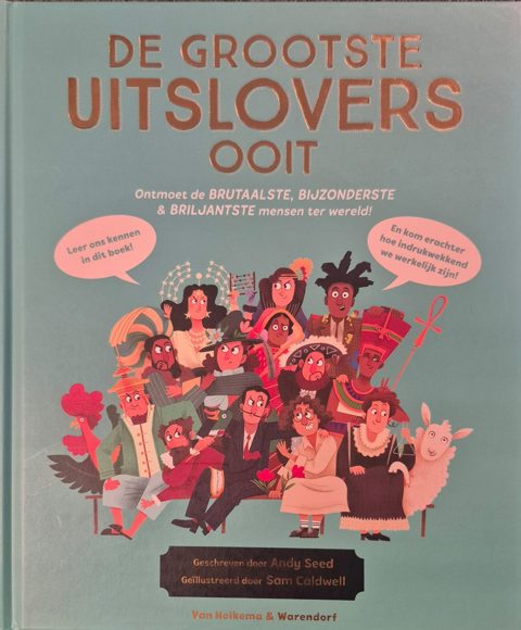 De kaft van De grootste uitslovers ooit
