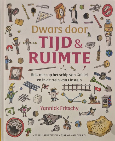 De kaft van Dwars door tijd & ruimte
